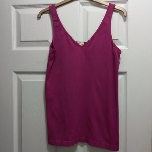 Anthropologie Seamless Tank Purple, Large